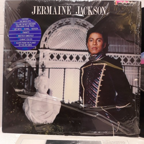 JERMAINE JACKSON Self Titled 1984 Arista Records VG+ Vinyl Lp HYPE STICKER - Imagen 9 de 10