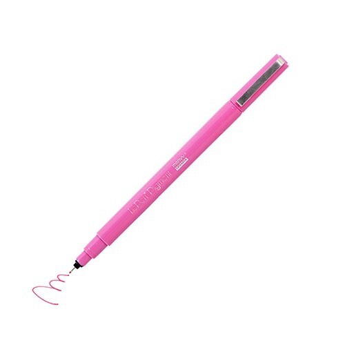 Marvy Uchida Le Pen Pigment X-Fine Synthetic Tip Pink Office