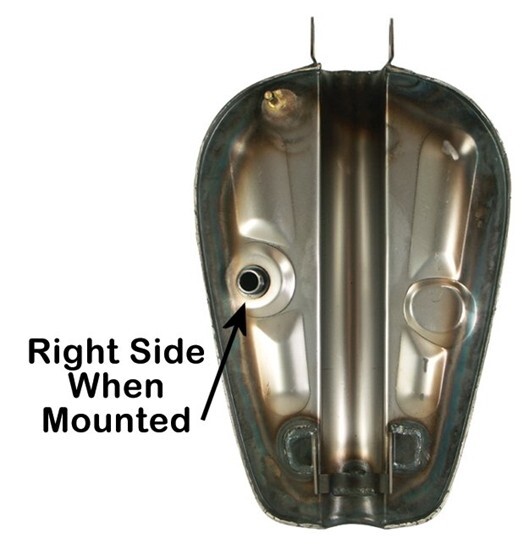 TMK King Fuel Gas Tank 3.1 Gallon For 54-78 Harley Sportster XL