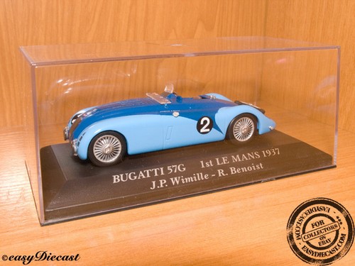 BUGATTI 57G 57-G 1:43 LE MANS WINNER'37 WIMILLE-BENOIST - 第 1/1 張圖片
