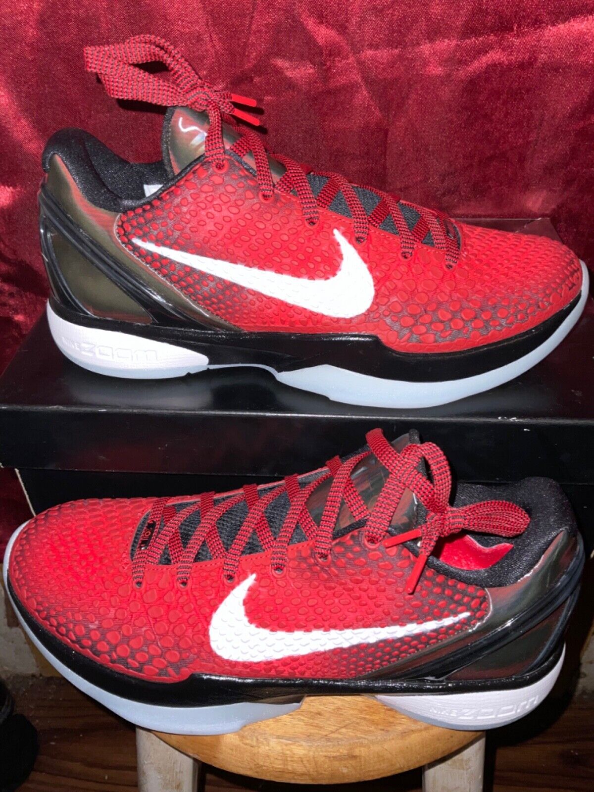 Nike Kobe 6 Protro All Star Challenge Red DH9888-600 US Size 9.5