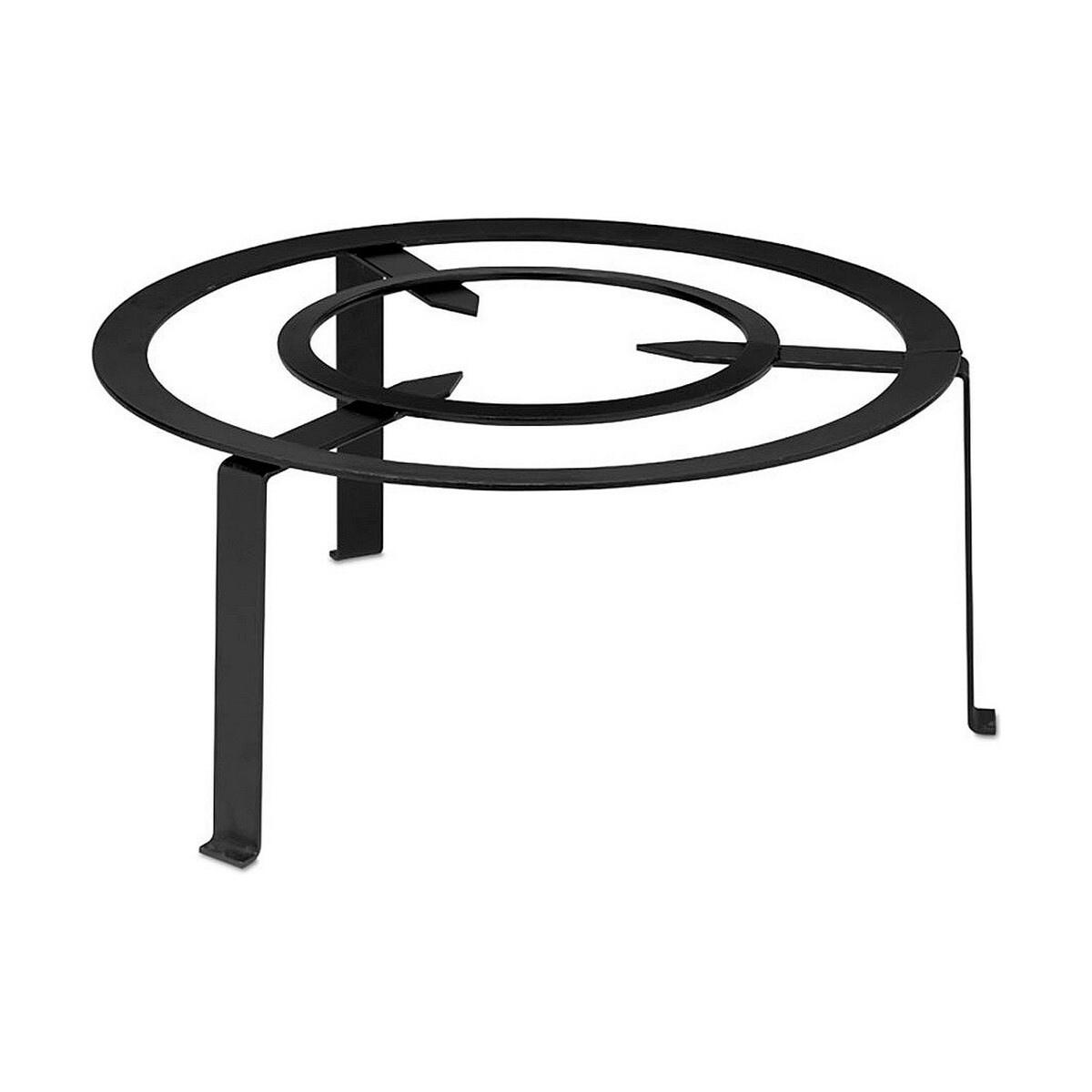 E3/75489 Trébede Forja Redondo Ø40Cm Vaello En Oferta Trébede De Forja Para Cocinar Vaello Hierro Forjado Negro