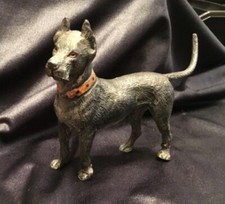 Chien bronze de Vienne  Austrian Wien cold painted  Dog