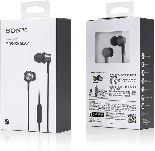 Sony in-earphone Headphones MDR-EX650AP Wired Headphones 4548736085237 |  eBay