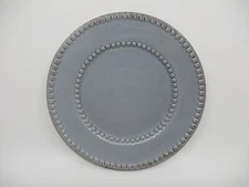GG COLLECTION/GRACIOUS GOODS-  LIVINGTONE BLUE SALAD PLATE - 8 3/4"  1007C