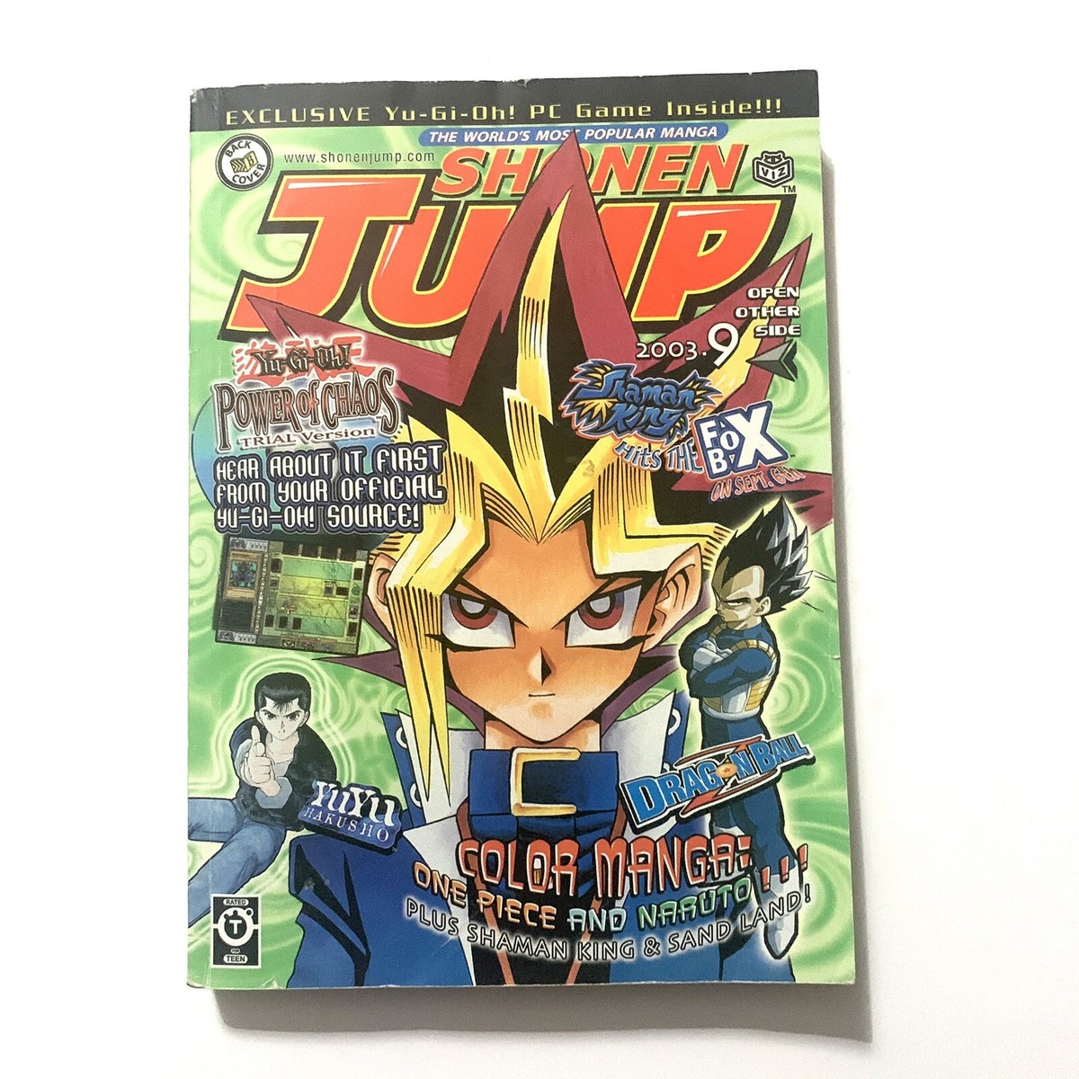 Shonen Jump September 2003 Volume 1 Issue 9 Manga Magazine Yu-Gi