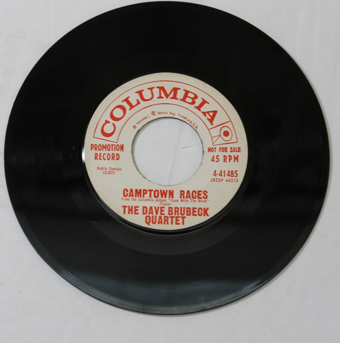 THE BEATNIKS　LET'S GO TO BEATOWN The Dave Brubeck Quartet Camptown Races / Short' Nin' Bread