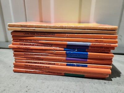 15x Pan Brodies Study Aids Paperback Book Bundle Shakespeare Chaucer Austen