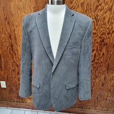 LAUREN Ralph Lauren Men's Sport Coat Two Button Gray Size 42R