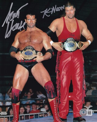 Scott Hall & Kevin Nash Signed WCW 8x10 Photo BAS COA Picture Autograph Diesel 2