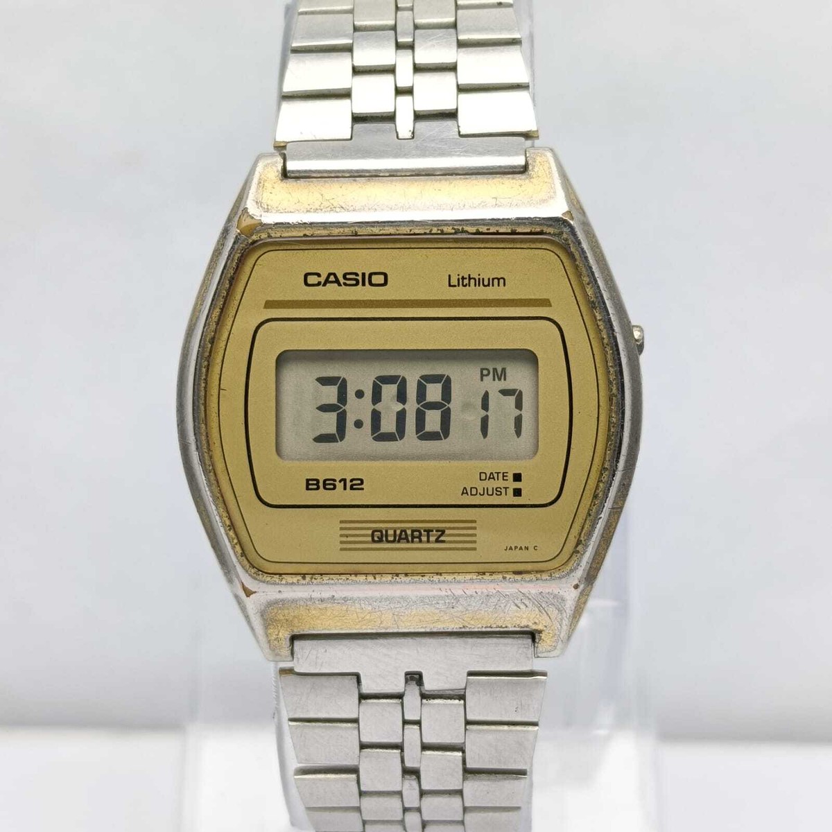 CASIO Lithium B-612 Digital Quartz 350 Vintage Men's Watch