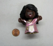 NEW Fisher Price Little People GIRL  African American  PRESIDENT BARBIE Movie