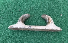 Vintage Nautical Boat Deck cleat Fairlead Line Rope Guide 8 1/2 x 2 3/8”