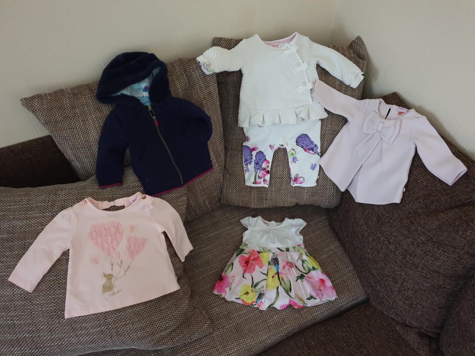 Clothing 5 pieces Baby Girl “Ted Baker” Different Age: New Born,0-6 Months image 2