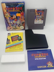 Disney's Chip 'N Dale: Rescue Rangers 1990 Nintendo NES - PAL B CIB+OVP+Poster