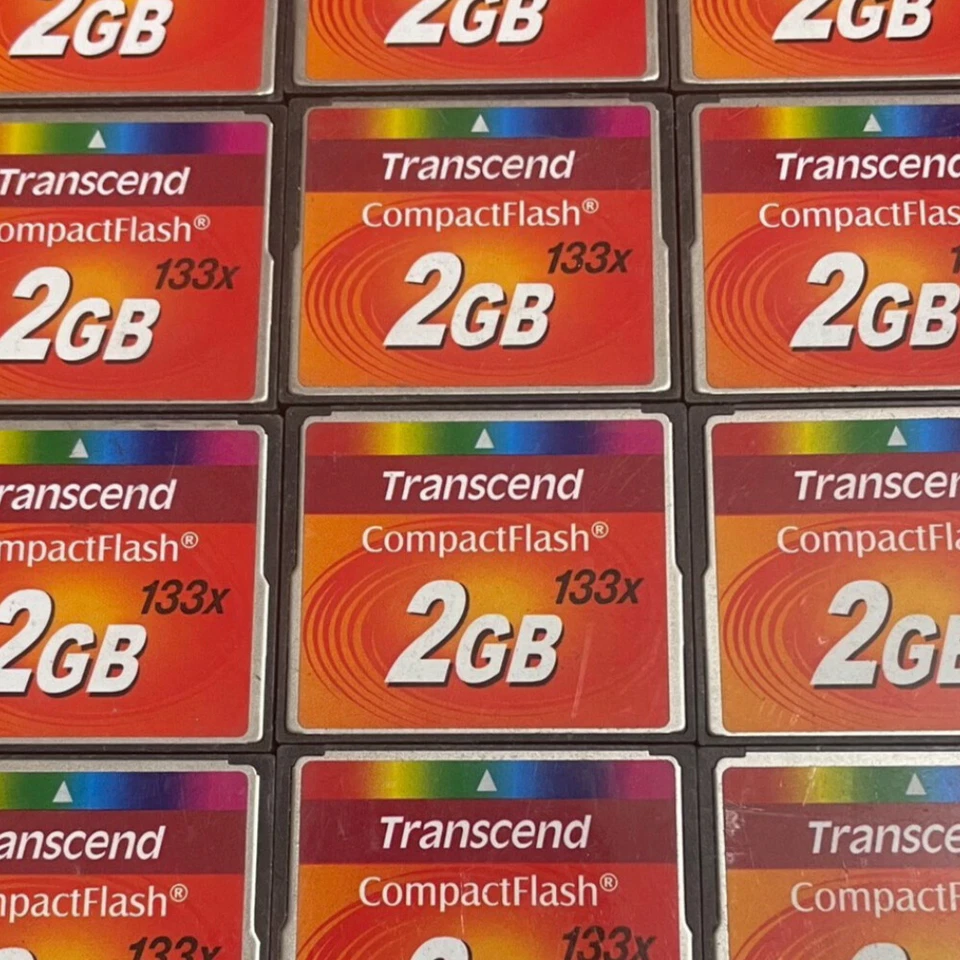 Transcend CF Memory Card 1GB 2GB 4GB 8GB 16GB 32GB 64GB 133x Compact Flash Card - Image 3 of 4
