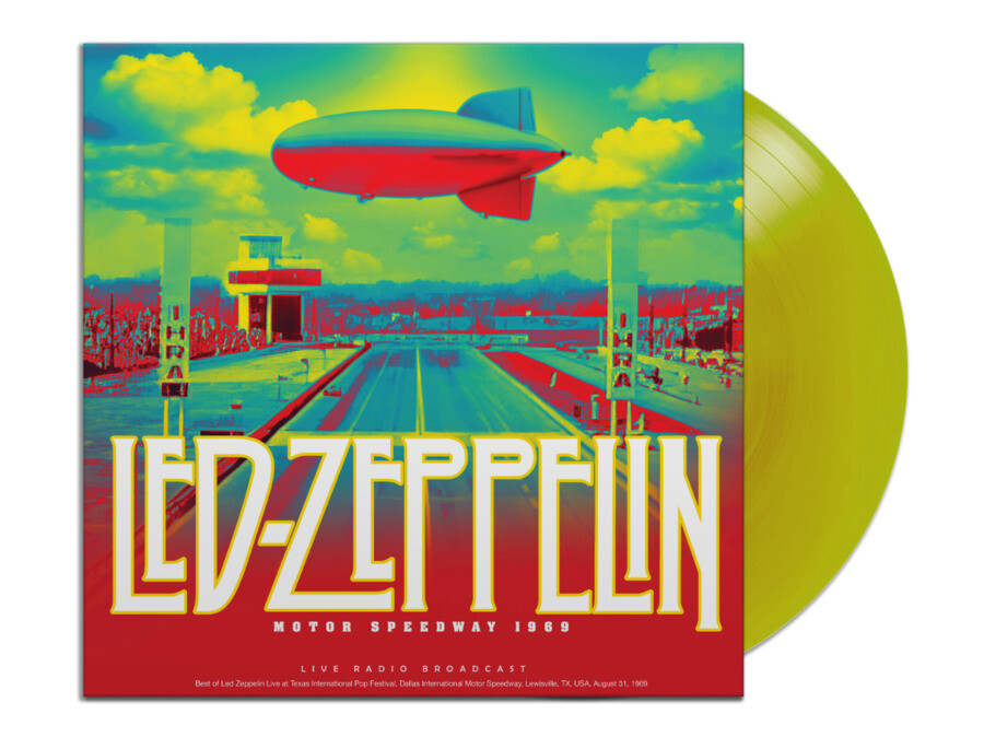 Led Zeppelin - Motor Speedway 1969 (lime Transparent Vi - Vinile