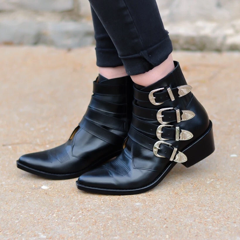 Toga pulla western ankle clearance boots