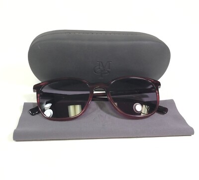 Marc O'Polo Sunglasses 506135 50 2030 Red Square Frames with Blue Lenses