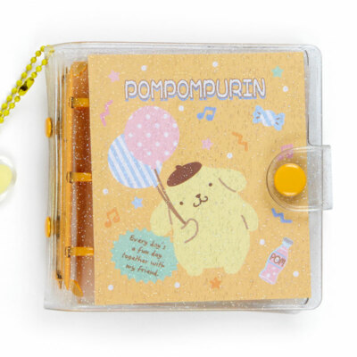 Sanrio Shop Limited Pompompurin 3 Hole Binder Cute Customization H