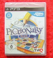Pictionary Plus Udrwa Gametablet Erforderlich, PS3, Playstation 3 Spiel, Neu