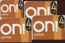 ON Coffee Lozenge 4mg 4 PACK 80 pieces -- TOBACCO FREE 