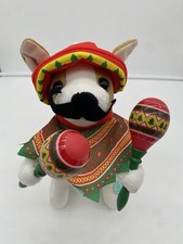 Plush 12   Animated Singing Macarena Chihuahua Dog - Mariachi - Maracas Works