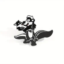 Enamel Lapel Hat Pin - New - Looney Tunes Pepe Le Pew