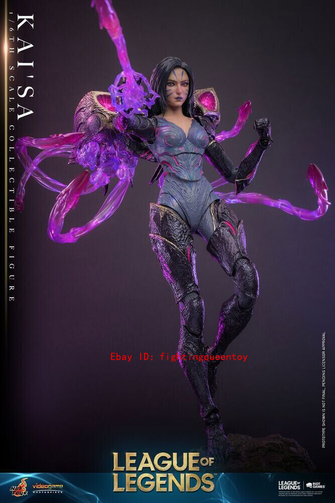 ホットトイズ VGM57 『リーグ・オブ・レジェンド』1/6カイ＝サ Kaisa Hot Toys VGM57 League of Legends LOL Kai'Sa Kaisa 1/6 Action