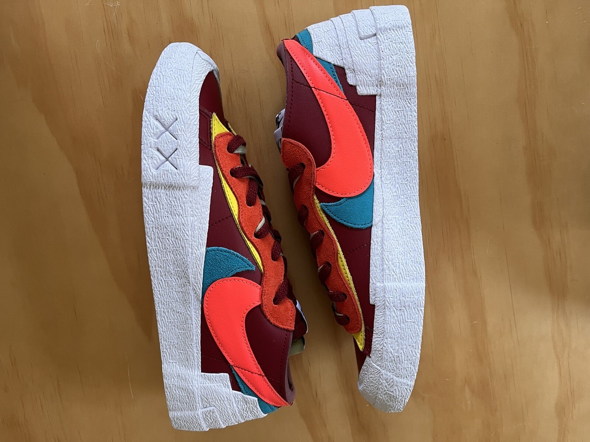 Kaws Nike Sacai Blazer Drop Size 10 Nike KAWS X Sacai X Blazer Low