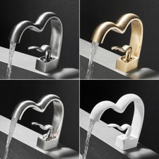 Bathroom Sink Faucet Single Handle Modern Creative Deck Mount Lavatory Mixer Tap