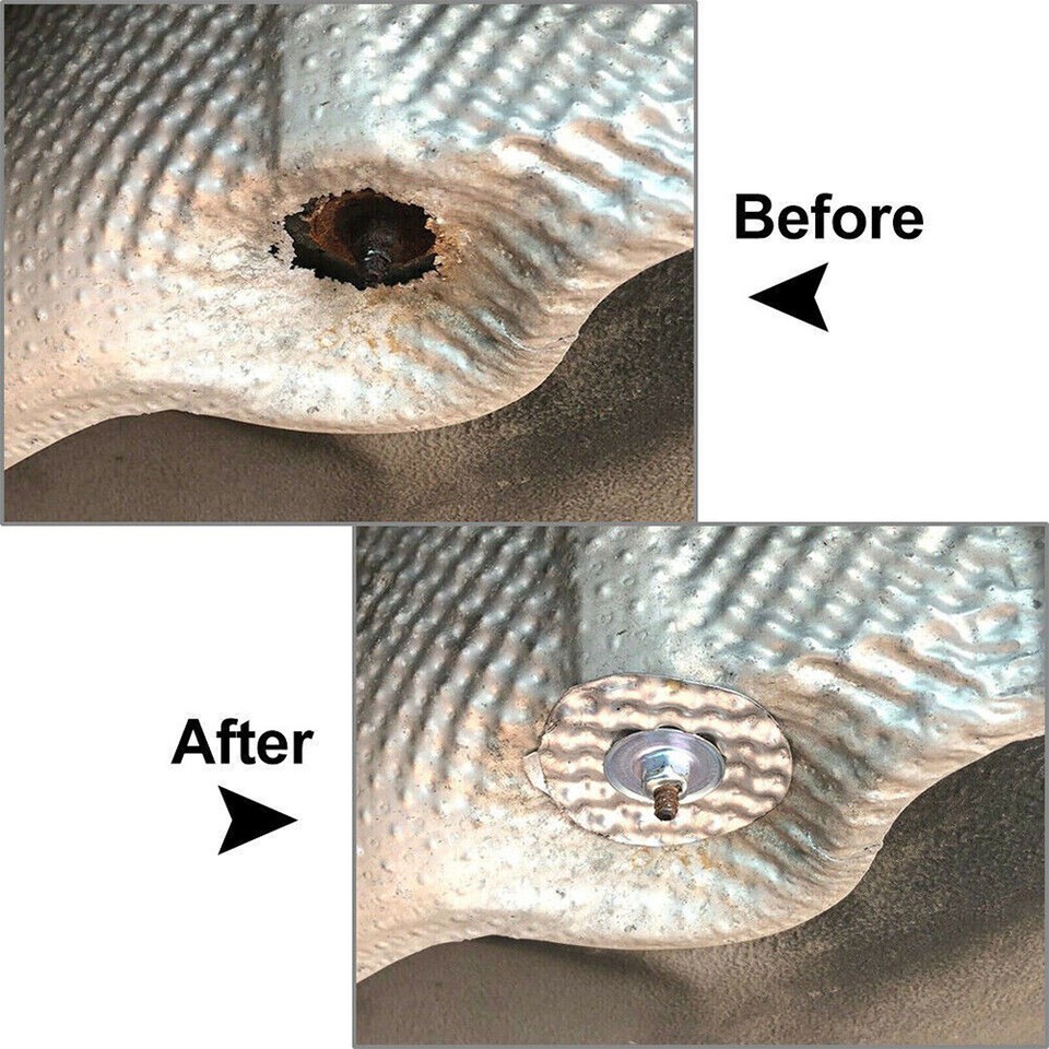 12 Sets Hitzeschutzplatte Reparatursatz - Kompatibel Mit VW Skoda 6715468 N90335004