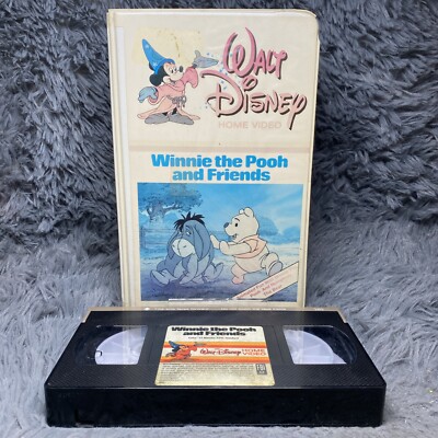 Walt Disney: Winnie the Pooh and Friends VHS Tape Home Video Clamshell Cartoon