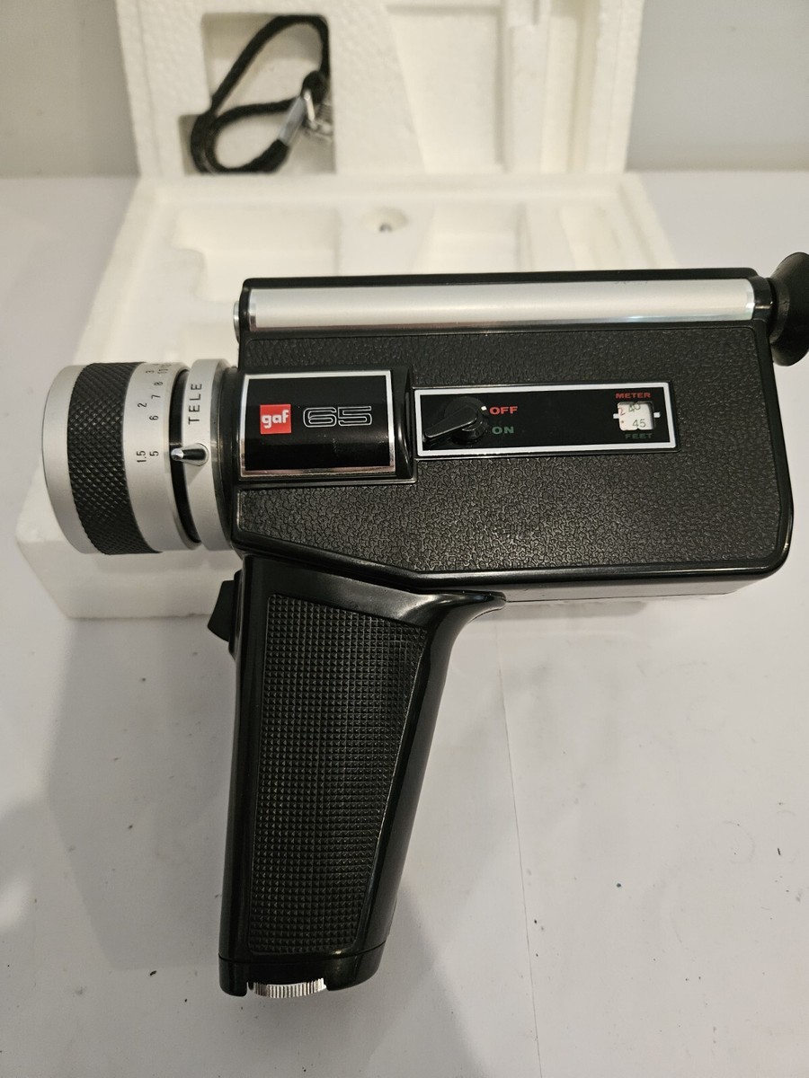 Vintage Gaf 65 8mm Handheld Movie Camera-UNTESTED | eBay