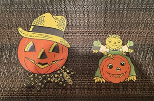 Vintage Halloween Decorations Die Cuts (2)