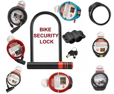Kombi Fahrradschloss Stark Schwerlast Fahrrad Sicherheit Fahrrad 4-stelliges Schlüsselkabel