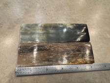 BEAUTIFUL BUFFALO HORN KNIFE HANDLE MATERIAL BLANK SCALES