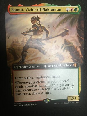 [EXTENDED] MTG Samut, Vizier of Naktamun {MOM: The Aftermath} - NM