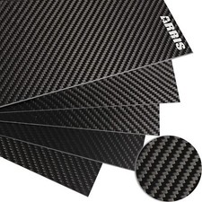 3K Carbon Fiber Sheet Plate 1-5mm 100x250 200x300 400X500 500x500 500x600mm...