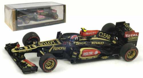 2013 Lotus E21 Renault #8 Romain Grosjean 2nd US GP [1:43 SPARK S3072] NEU versiegelt