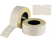 10.000 wei&szlig;e permanente 22 mm x 12 mm (21 mm x 12 mm) CT1 Preisauszeichner Etiketten 10 Rollen
