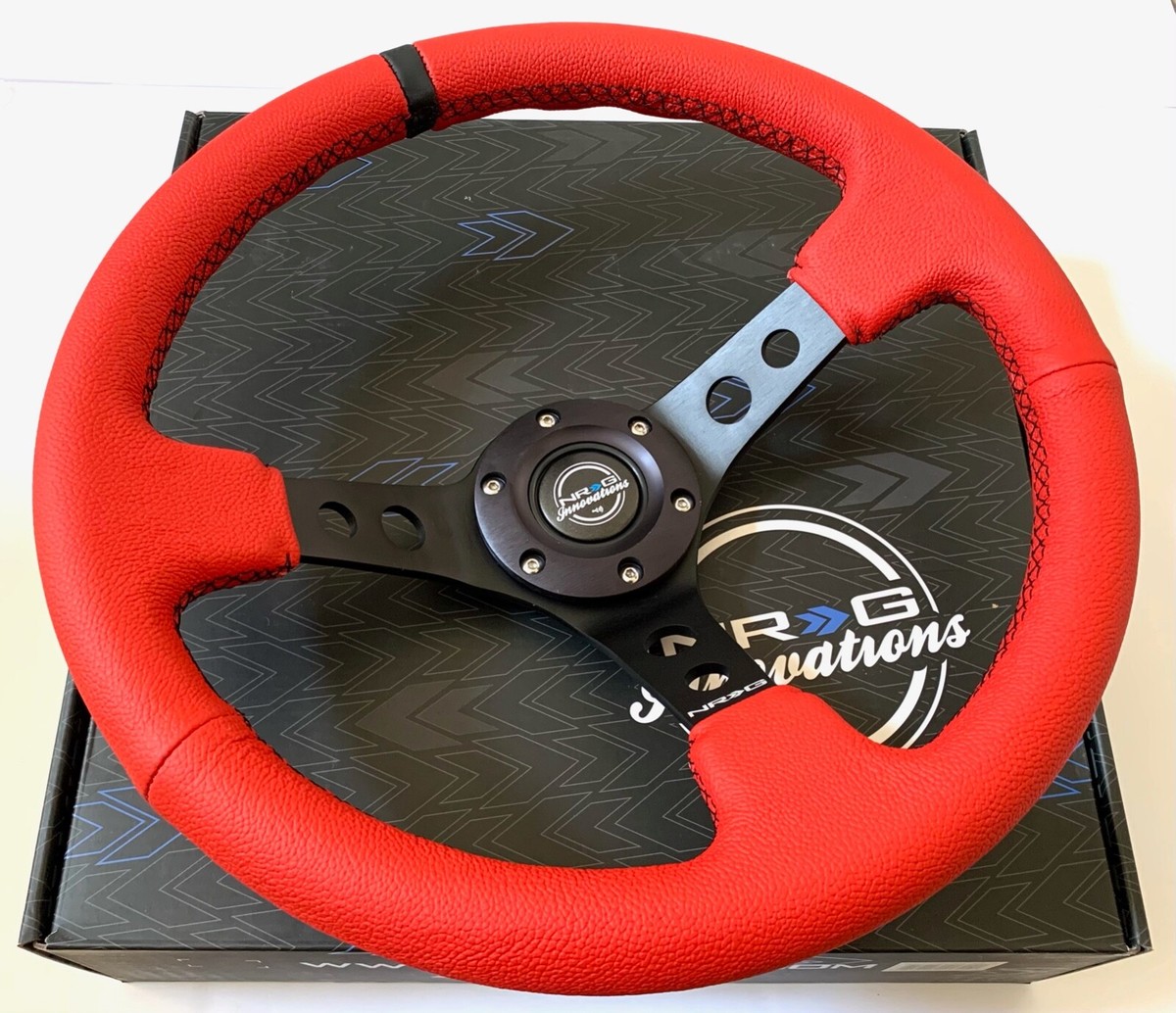 NRG Innovations SRK-RL160H-BK Steering Wheel Short Hub Adapter Compatible With 89-05 Mazda Miata / 90-03 Protege / 86-95 RX-7/04-10 RX-8, Black, Steering Accessories - Canada - View #2