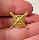 Vintage Baseball Gold-Tone High School Letterman’s Jacket Sports Pin