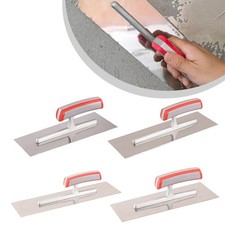 Ergonomic Grip Stainless Steel Trowel for Multi Size Wall Plastering Tasks