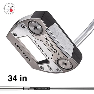 Odyssée DAMASCUS MILLED JAILBIRD MINI DB Putter 34 dans STROKE LAB 90 Acier 2026