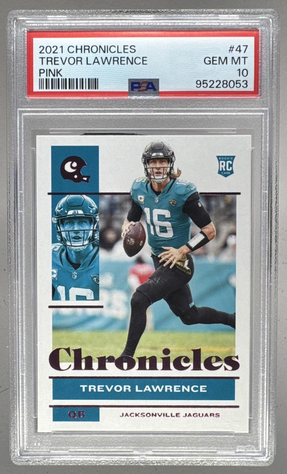 Trevor Lawrence Panini Chronicles #47 Pink