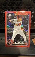 2024 Topps Chrome Update Series - Jorge Barrosa #USC163 Red Refractor /5 (RC)