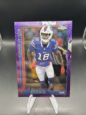 2025 Topps Chrome Purple Leather /75 Brandin Cooks Buffalo Bills NFL  # 217 2025