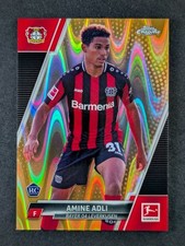 2021-22 Topps Chrome Bundesliga AMINE ADLI Gold Raywave Refractor #70