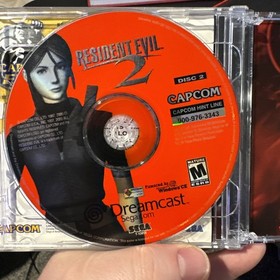 Resident Evil 2 - Sega Dreamcast - CIB 2 DISC - MINT - *FREE S/H*
